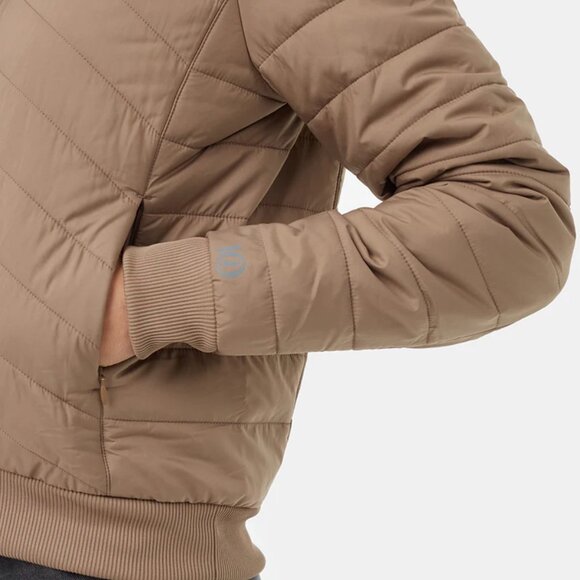 LIKE NEW - tentree Cloud Shell Bomber Jacket - Picture 3 of 6